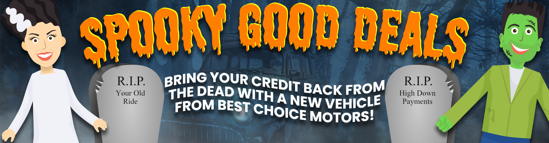 Spooky Deals on your Next Vehicle